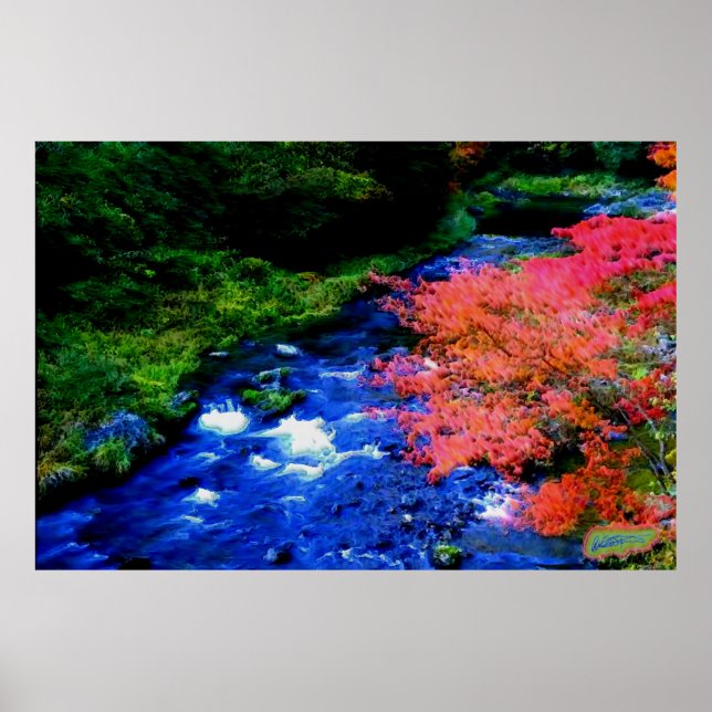 Poster Ele Me Leva Ao Lado Das Águas Estáticas (Frente)