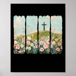 Poster Ele Não Está Aqui Ele Ressuscitou Jesus Cristão Fe