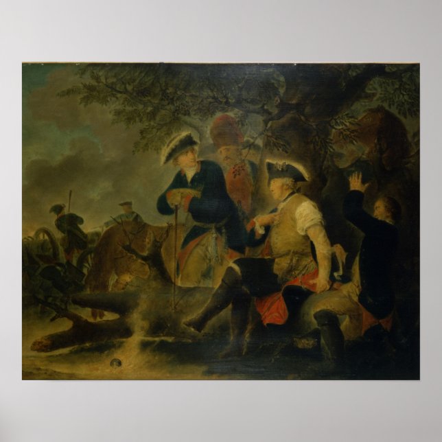 Pôster Ele não pode ter visto muitos canhões. (Frente)