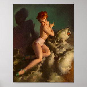 Poster Ele Quase Me Assustou Com O Pino Da Pele