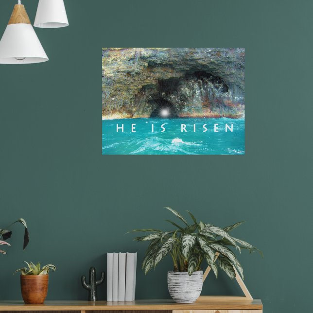 Poster Ele Ressuscitou (Sala de Estar 1)
