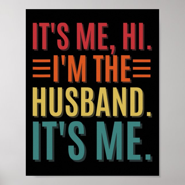 Poster Ele &#; s Me Hi I&#; m O Hussein Ti&#; s Me Pai Hu (Frente)