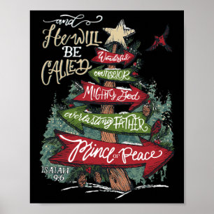 Poster Ele Será Chamado De Maravilhoso Conselheiro Podero