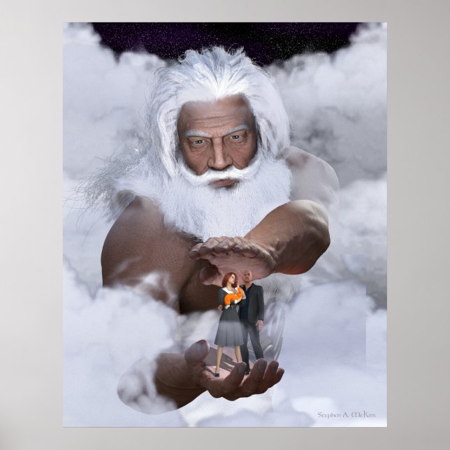 Poster Ele tem o mundo inteiro em suas mãos (Frente)