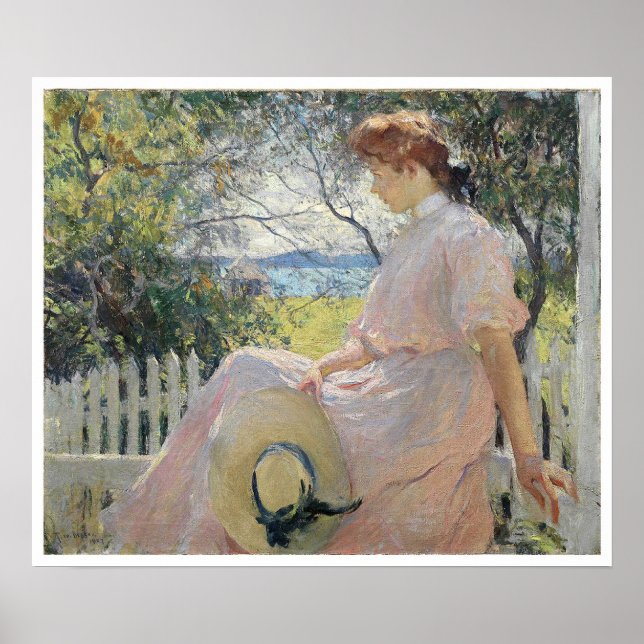 Poster Eleanor, Frank Weston Benson (Frente)