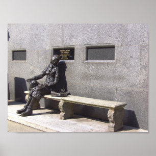 Pôster Eleanor Rigby Statue, Liverpool, Reino Unido.