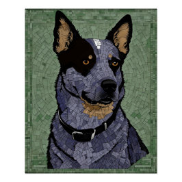Pôster Eleanor the Blue Heeler