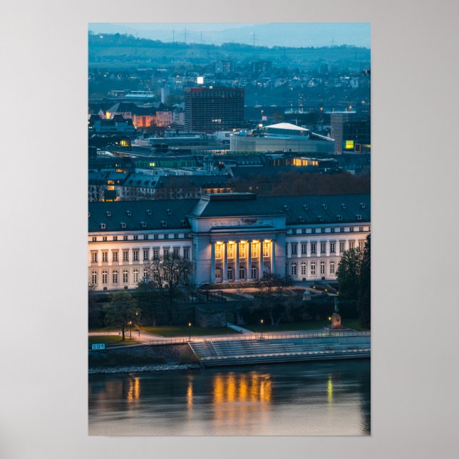 Poster  Electoral Palace Koblenz (Frente)