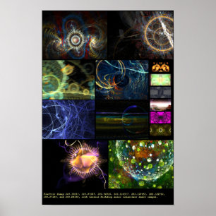 Pôster Electric Sheep + Milkdrop (Various #9)