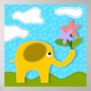 Poster Elefante