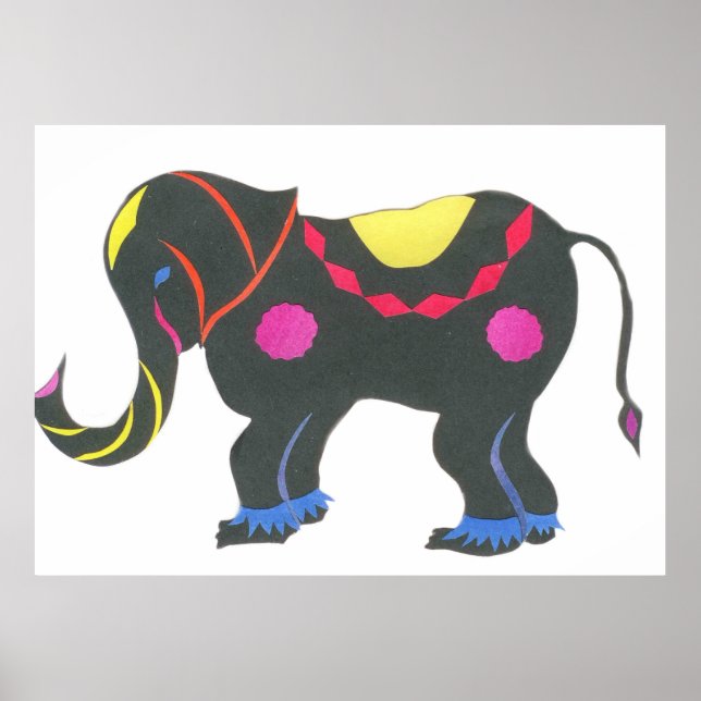 Poster Elefante (Frente)
