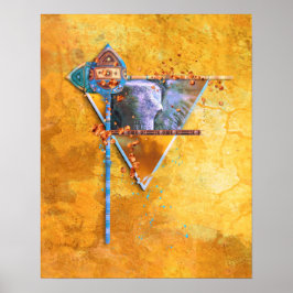 Poster Elefante Africano "O PODEROSO TRIBE"