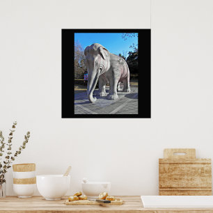 Poster Elefante de Ming Tombs