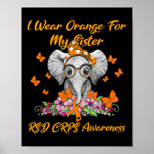 Poster Elefante Eu Visto Laranja Para Minha Irmã Rsd Crps