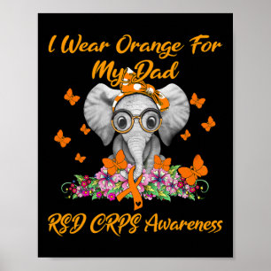 Poster Elefante Eu Visto Laranja Para O Meu Pai Rsd Crps