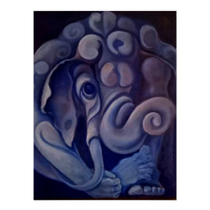 Pôster Elefante inocente