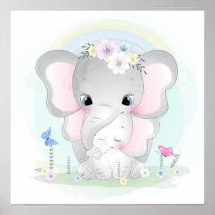 Poster Elefantes
