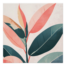 Pôster Élégance Botanic