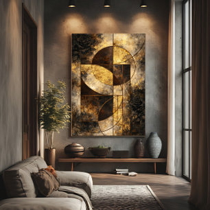Poster Elegância Abstrata