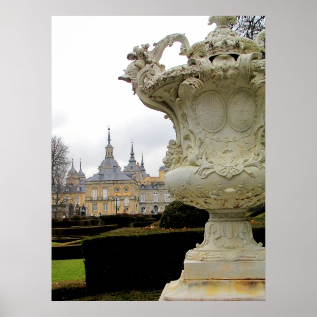 Poster Elegância Barroca (Frente)