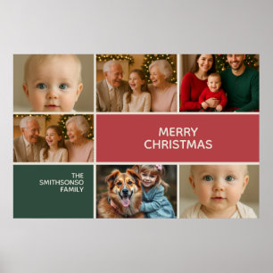 Poster elegância colagem cor pastel feliz Natal