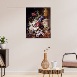 Poster Elegância da Natureza Capturou Van Spaendonck