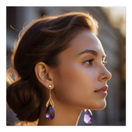 Pôster Elegância de luz âmbar