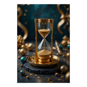 Pôster Elegância de ouro