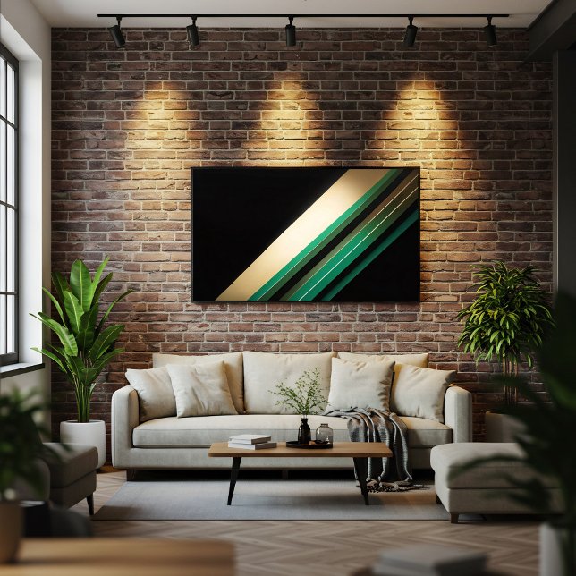 Poster Elegância Diagonal (Criador carregado)