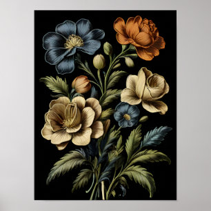 Poster Elegância em Bloom