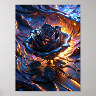 Poster "Elegância em contraste"