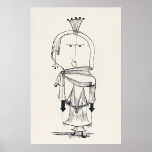 Poster Elegância Encantada: Redefinição da Bruxa de Paul 