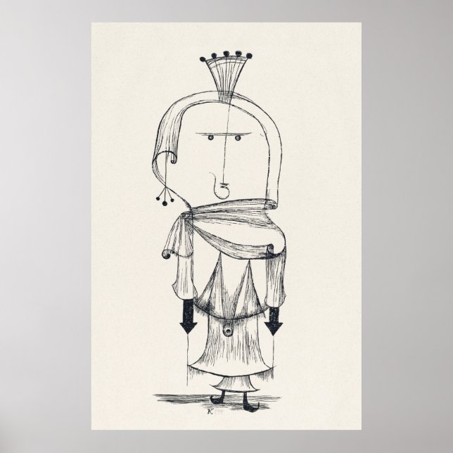 Poster Elegância Encantada: Redefinição da Bruxa de Paul  (Frente)