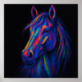 Poster Elegância Equina