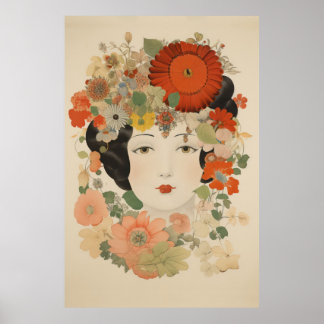 Poster Elegância Floral