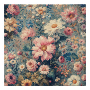 Pôster Elegância Floral