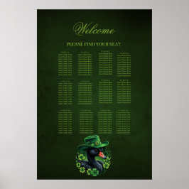 Poster Elegância Irlandesa, O Cisne Negro da Rua Patrick.