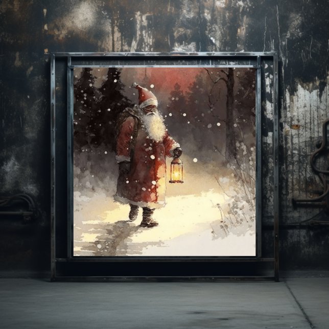 Poster Elegância Red Velvet dos Papais noeis Pretos (Criador carregado)