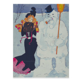 Pôster Elegância Vitoriana Conhece o Neve