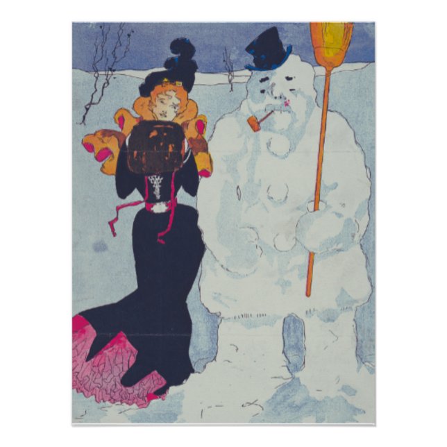 Pôster Elegância Vitoriana Conhece o Neve (Frente)