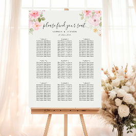 Poster Elegant blush roses wedding