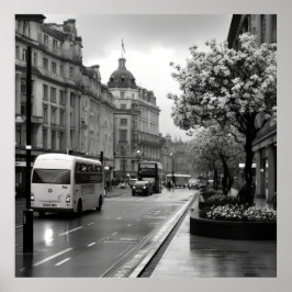 Poster Elegant Street View