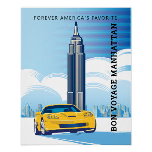 PÔSTER ELEGANT Z06 AUTO ART