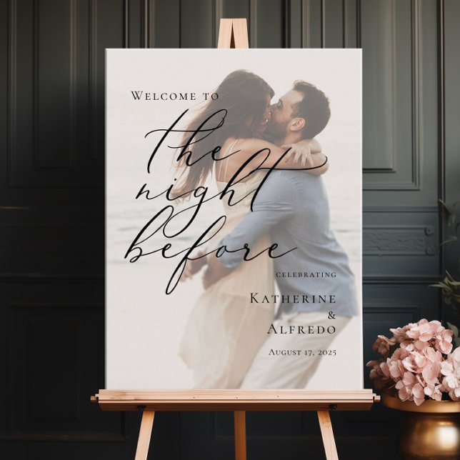 Poster Elegante A Noite Antes do Ensaio (Criador carregado)