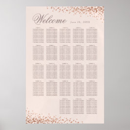 Poster Elegante confetti | 20 + Mesa