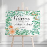 Poster Elegante de Chá Eucalyptus Verde Peach<br><div class="desc">O design apresenta um sistema de eucalipto de cor aquosa macia e uma floral de cor laranja/pêssego. Personalize nossa bela papelaria com seus detalhes fácil e rapidamente,  basta pressionar o botão personalizar. Itens correspondentes para concluir sua coleção de eventos estão disponíveis em nossa loja Zazzle!</div>