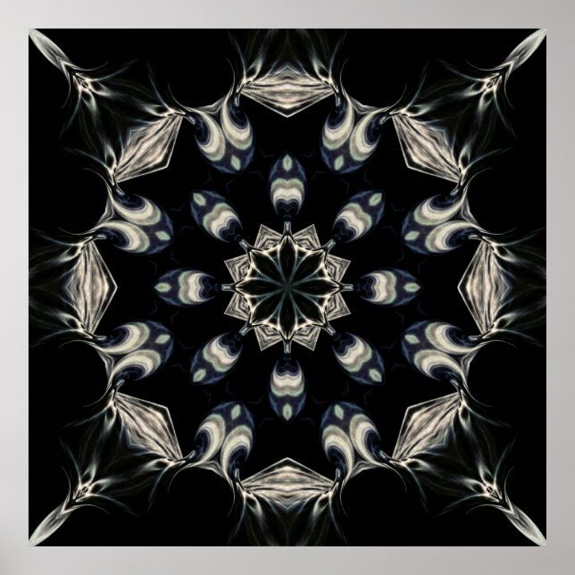 Poster Elegante Mandala (Frente)