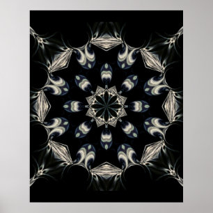 Poster Elegante Mandala
