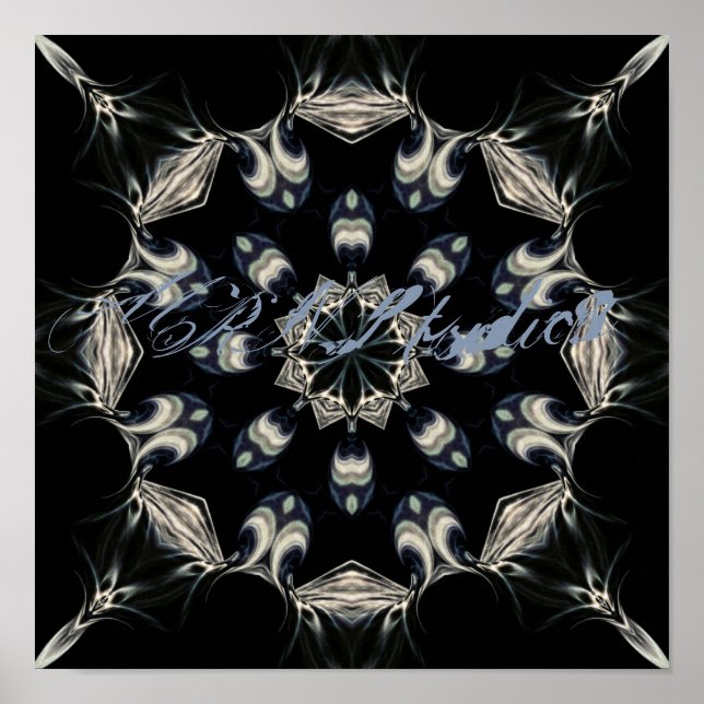 Poster Elegante Mandala (Frente)