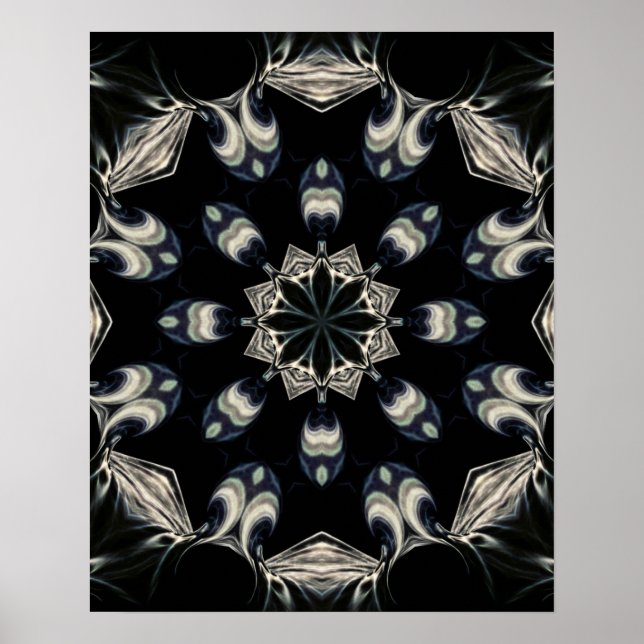 Poster Elegante Mandala (Frente)
